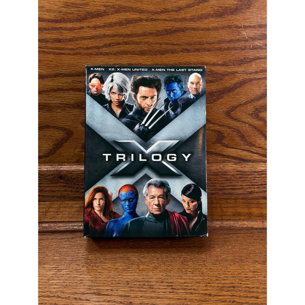 X-Men Trilogy DVD Box Set Marvel Widescreen 3-Disc Collection X1 X2 X3